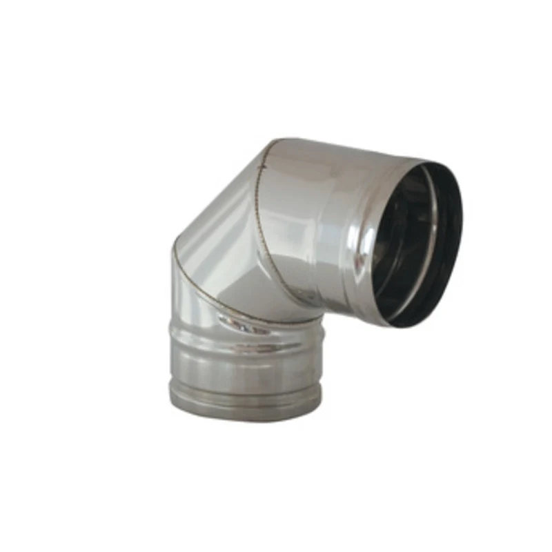 Gomito INOX AISI 304 90 Ø 12 cm 2 Pezzi