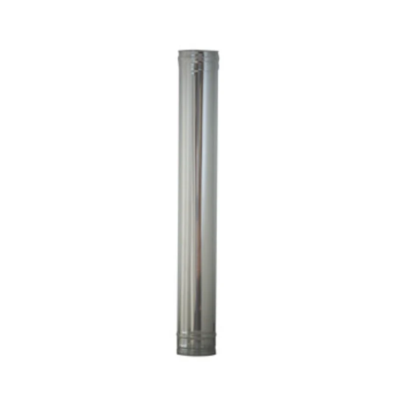 Tubo INOX AISI 304 H 100 cm Ø 12 cm 9 Pezzi