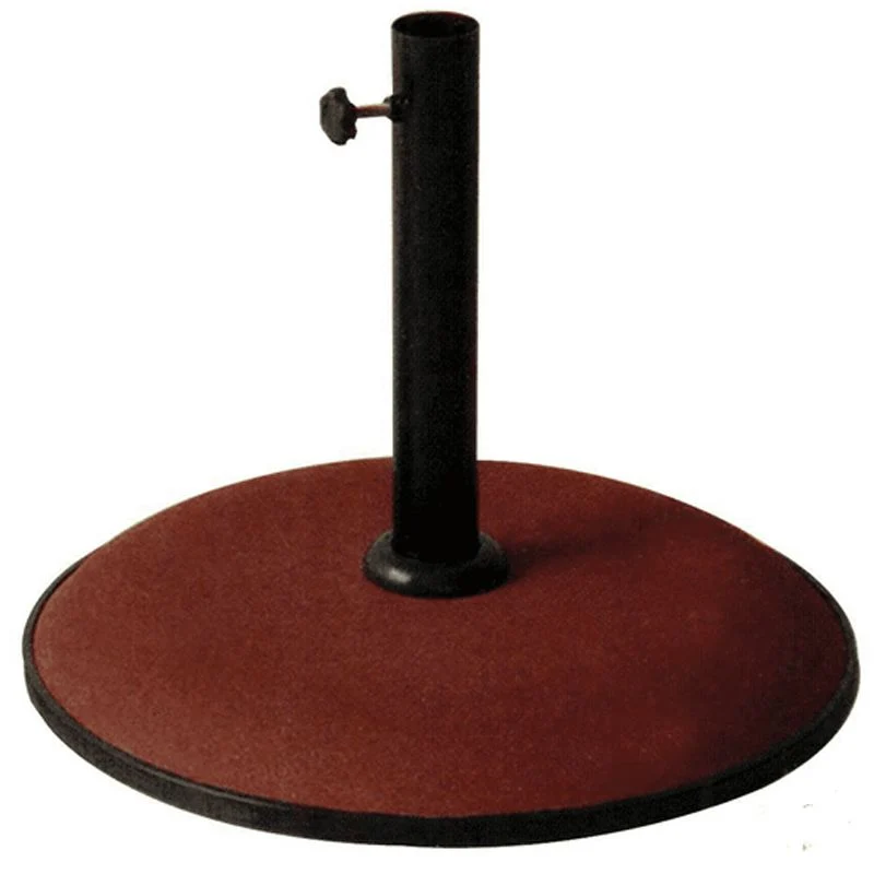 Base Ombrellone Kroma rotonda rossa 25 kg