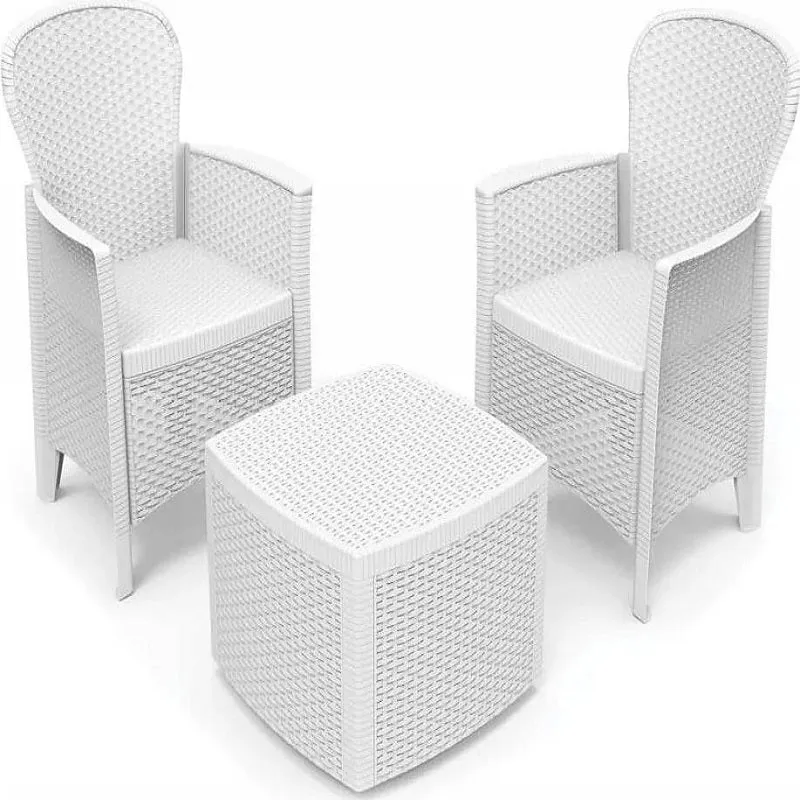 Set Salottino Tree 2 posti Bianco – Arredo Esterno