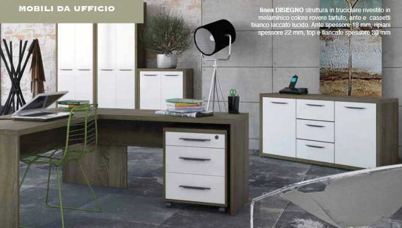 Scrivania Disegno Cm. 75x138x69 Rovere
