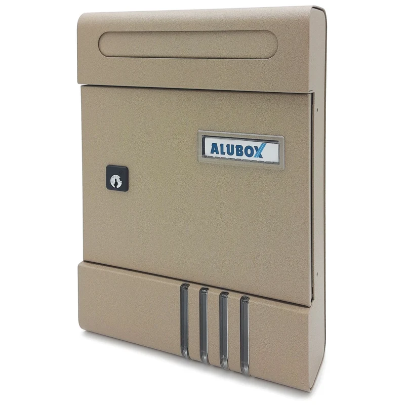 Cassetta Postale Alubox Se 20,4 x 7 x 29 cm Sabbia