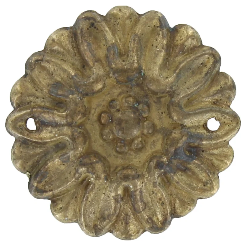 Borchia Ottone 45230 Ø 43 mm Anticato* 25 Pezzi