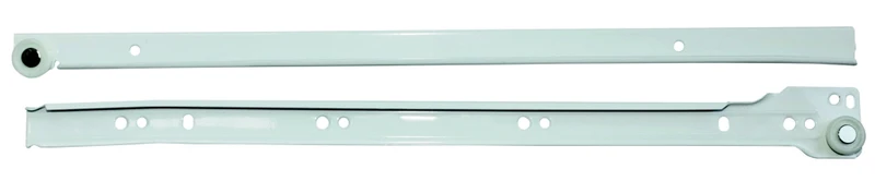 Guida per Cassetti Acciaio 50 cm Laccato Bianco* 25 Coppie