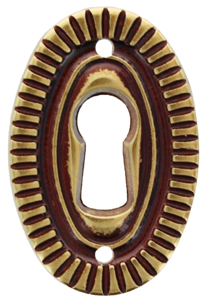 Bocchetta Ottone 30643 25 x 38 mm Patine** Metal Style 50 Pezzi