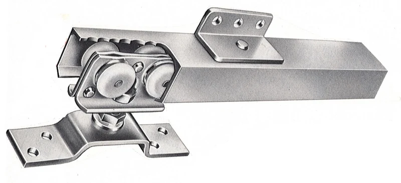 Guida in Alluminio Porte Scorrevoli 91 x 120 cm Kit