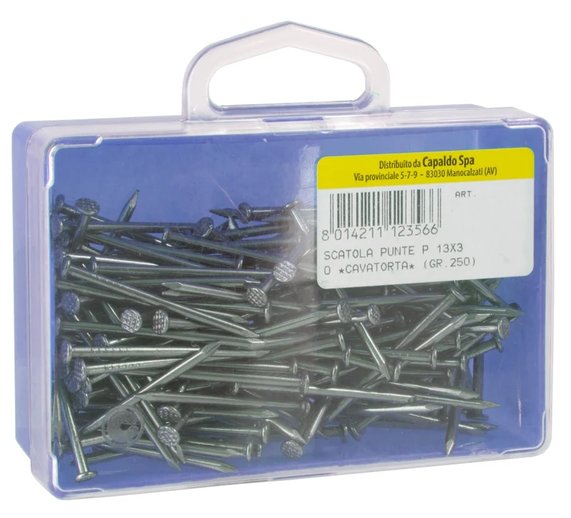 Sc Scatola Chiodi Gruppino 6 x 20 Cavatorta 250 g 5 Pezzi