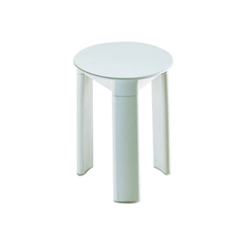 2072 Sgabello Trio D 33XH40 Cm Bianco Gedy