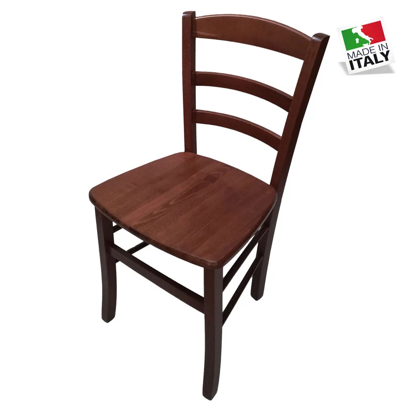 Stock Sedia Paesana Massello Noce