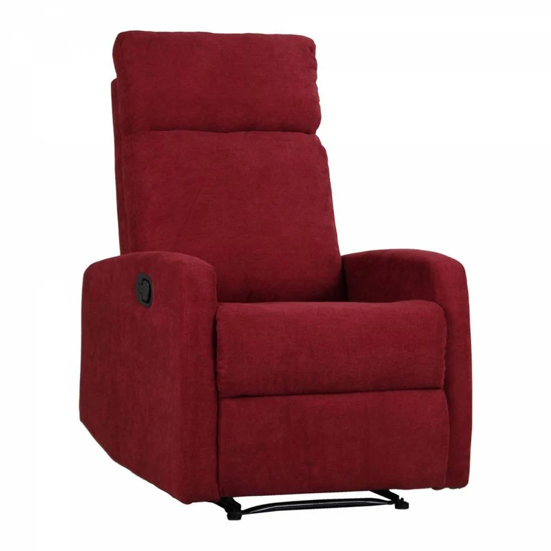 Poltrona relax manuale Samoa colore bordeaux