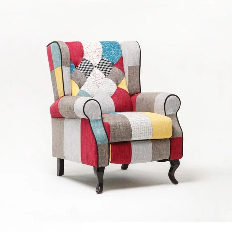 Poltrona reclinabile in tessuto modello Pacifica colore Patchwork