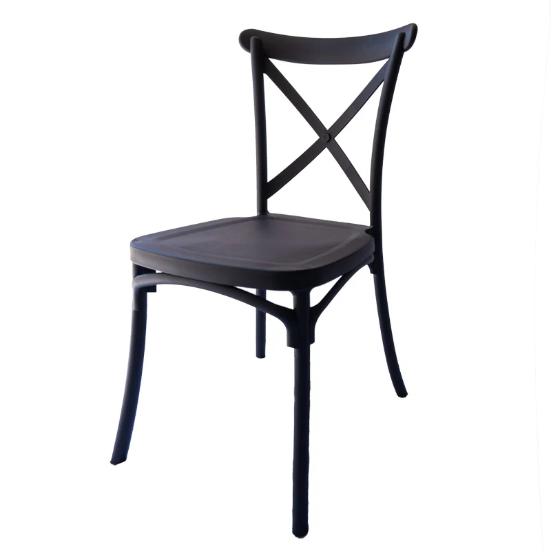 Sedia Cross Nera - La Dea Sedia
