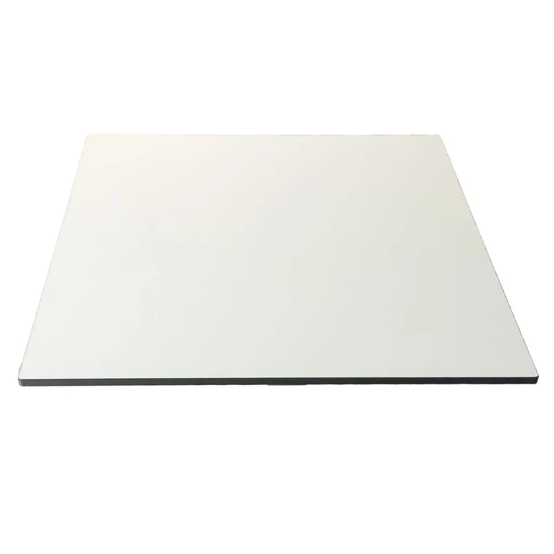 Piano per Tavolo Contract 60x60 HPL 1.2 Bianco - Arredo Ristorazione