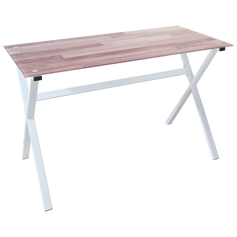 Scrivania 120x60xH75 cm in Vetro View Parquet