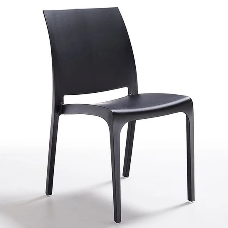 Sedia Volga Grafite - Set 4 pezzi - Arredo Esterno
