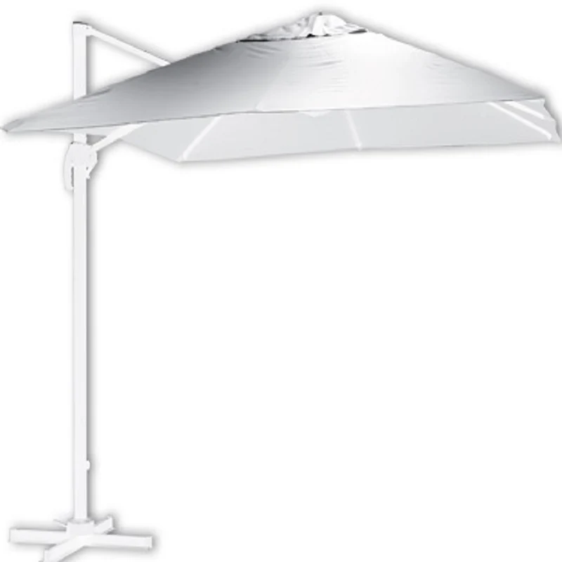 Ombrellone Alluminio Quadro Laterale Premium White Mt.3X3