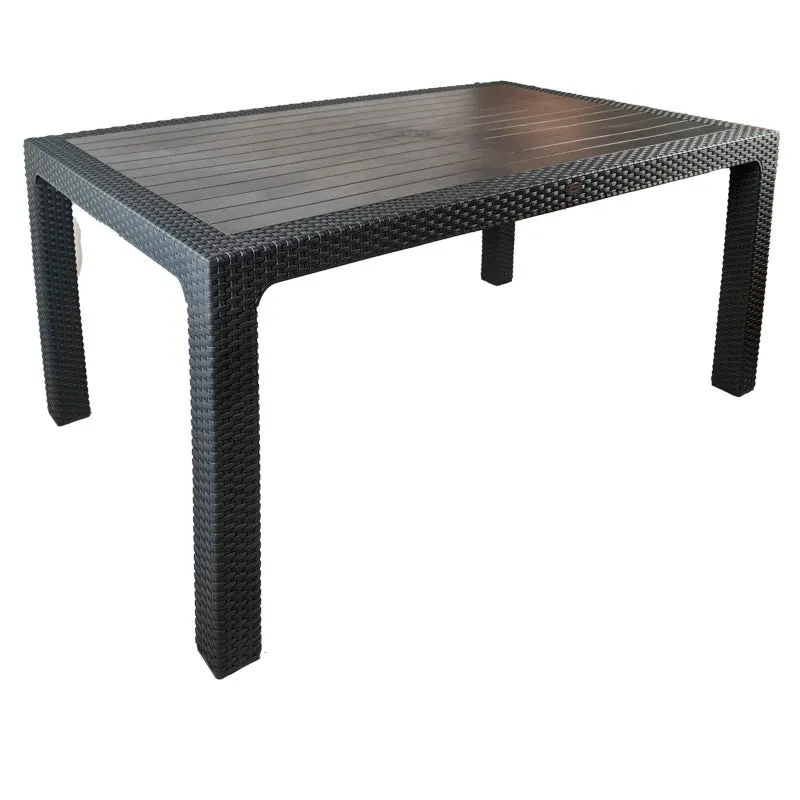 Tavolo Rettangolare in Resina 150x90 - Arredo Giardino