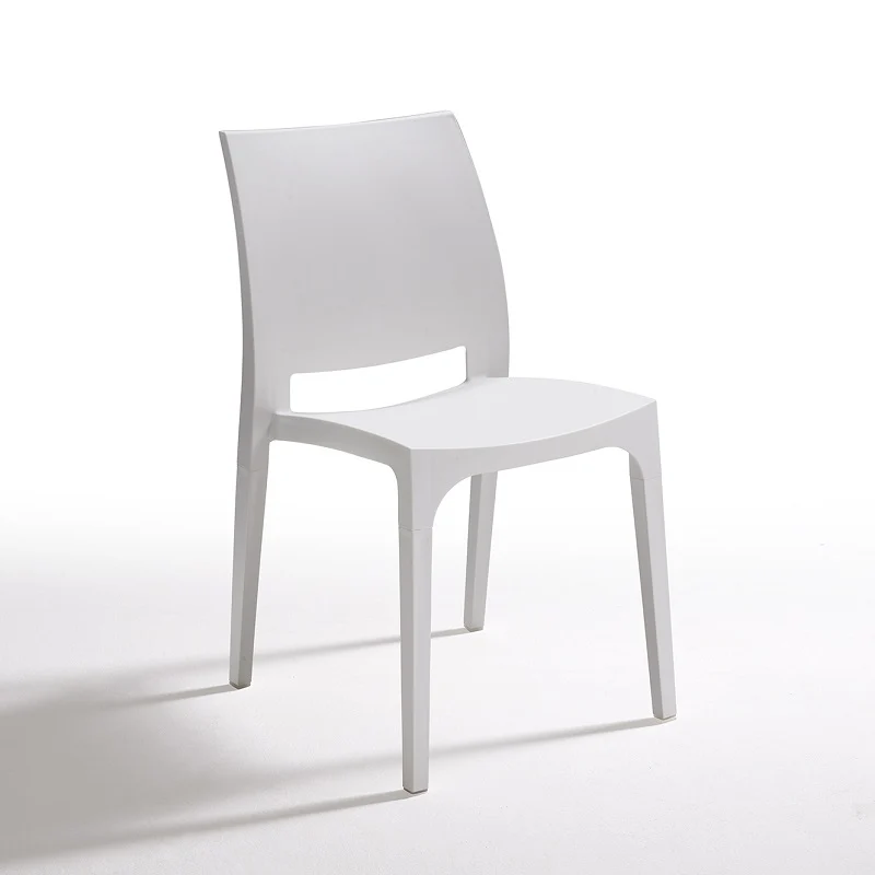 Sedia Love Impilabile Bianca - Set 4 Sedie - Arredo Esterno