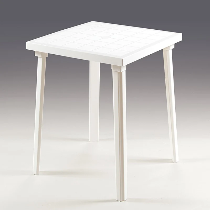 Tavolo Weekend Bianco da Esterno 80x80 cm