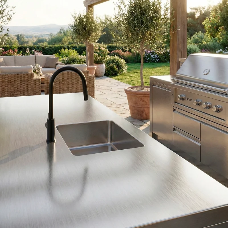 SINED Rubinetto Cucina Lavello con Beccuccio Estraibile Acciaio Inox 316L Nero LEVANTE RUBINETTO-LAVELLO-LEVANTE-ESTRAIBILE-NERO