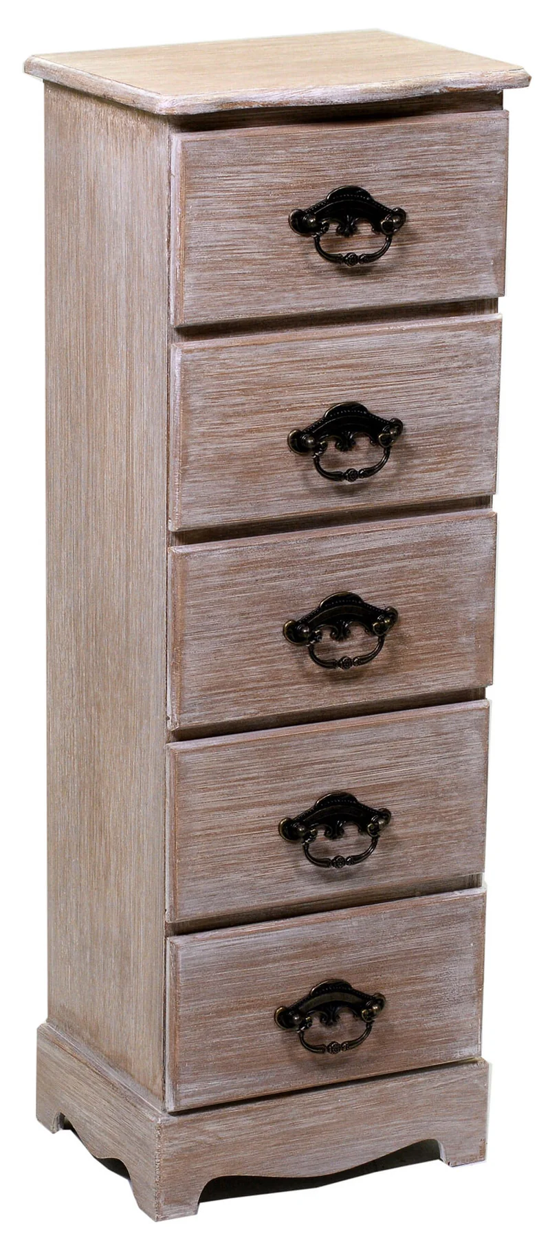 Cassettiera in Legno 5 Cassetti Stoccarda