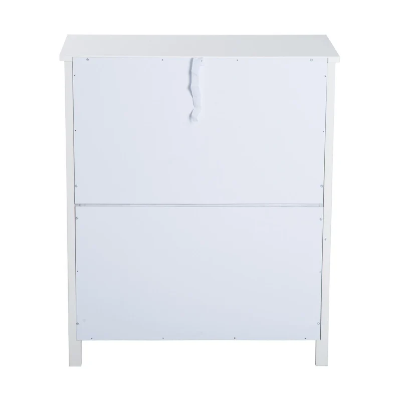 Cassettiera con Cassetti Colorati in Stile Moderno 68x34x76 cm