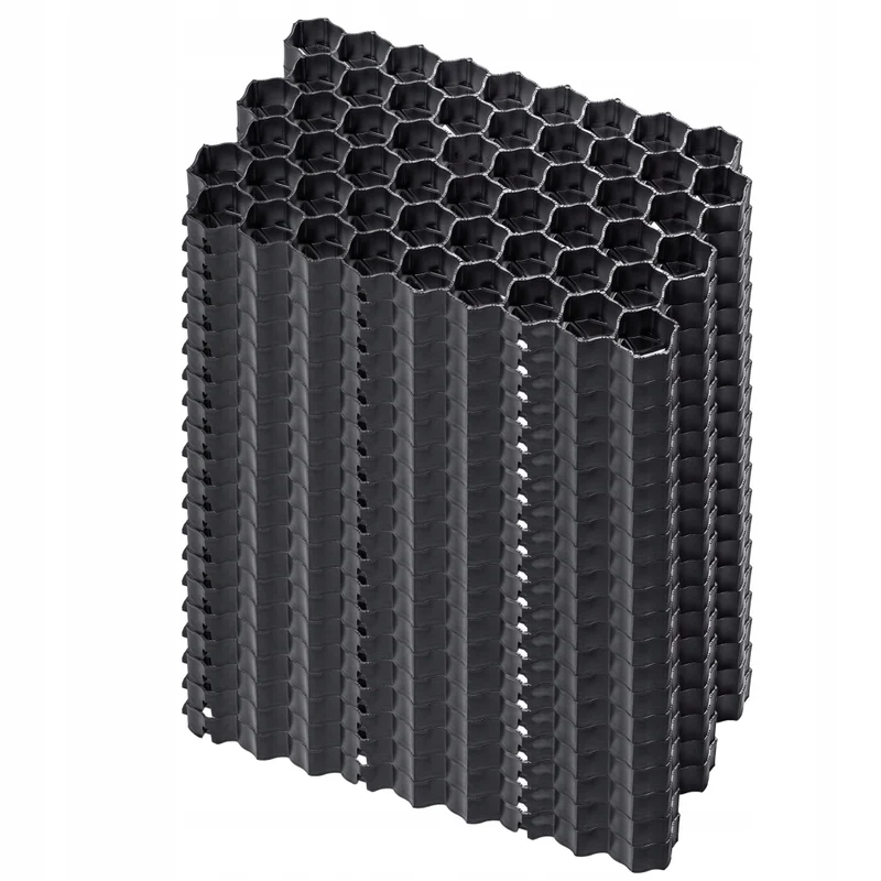 Griglia di protezione per prato KADAX Geogrid 60x40x4 cm 20 pezzi Giardino 590 Ton/M2