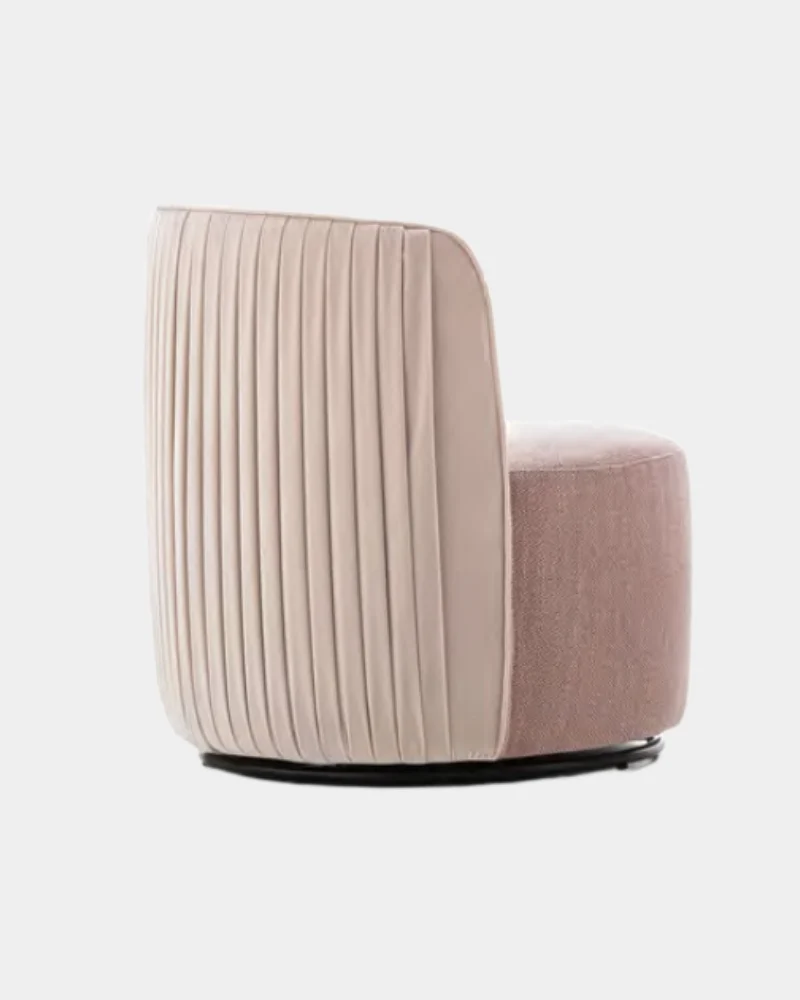 Poltroncina Chloe' Luxury Swivel