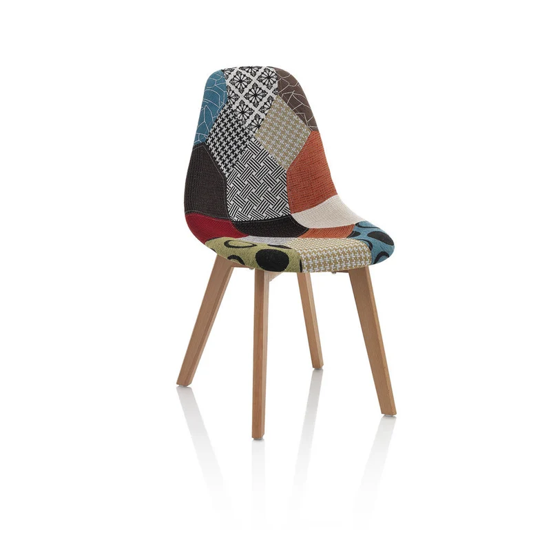 Set 4 sedie patchwork KARIMA