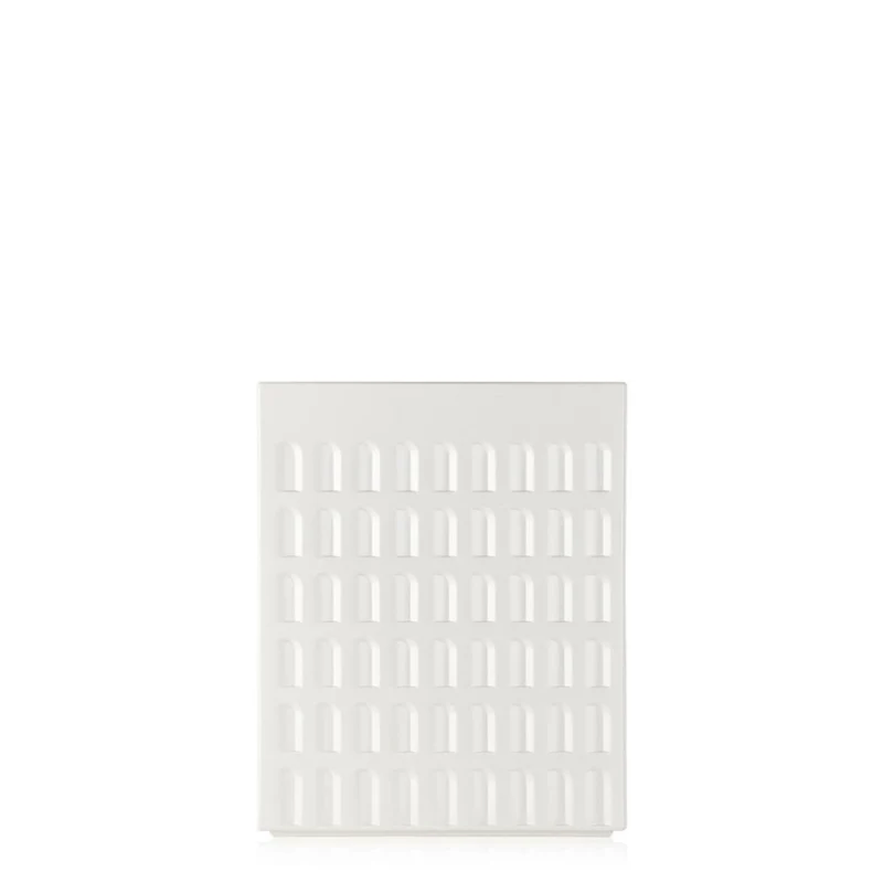 KARTELL Eur Sgabello Sedia Bianco Opaco 36x45cm