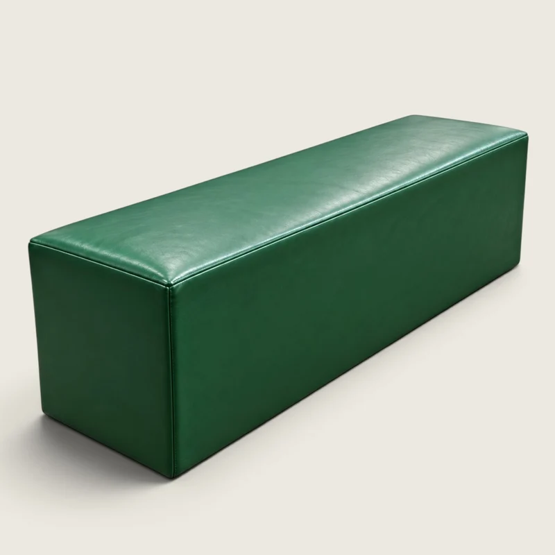 Orangebox: divano singolo con schienale alto grigio e blu lontano dalla scrivania (AFTD): - Ristrutturato