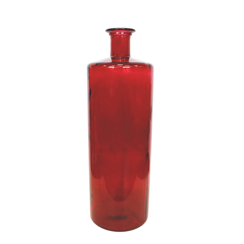Vaso Cilindrico Rosso