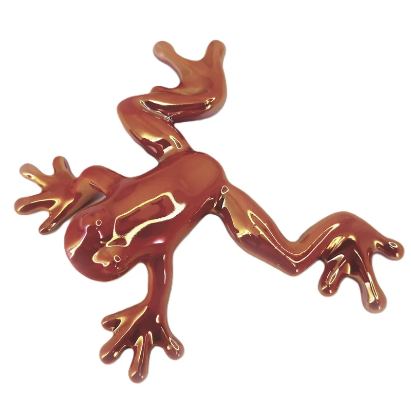 Scultura Rana Perlata Rosa