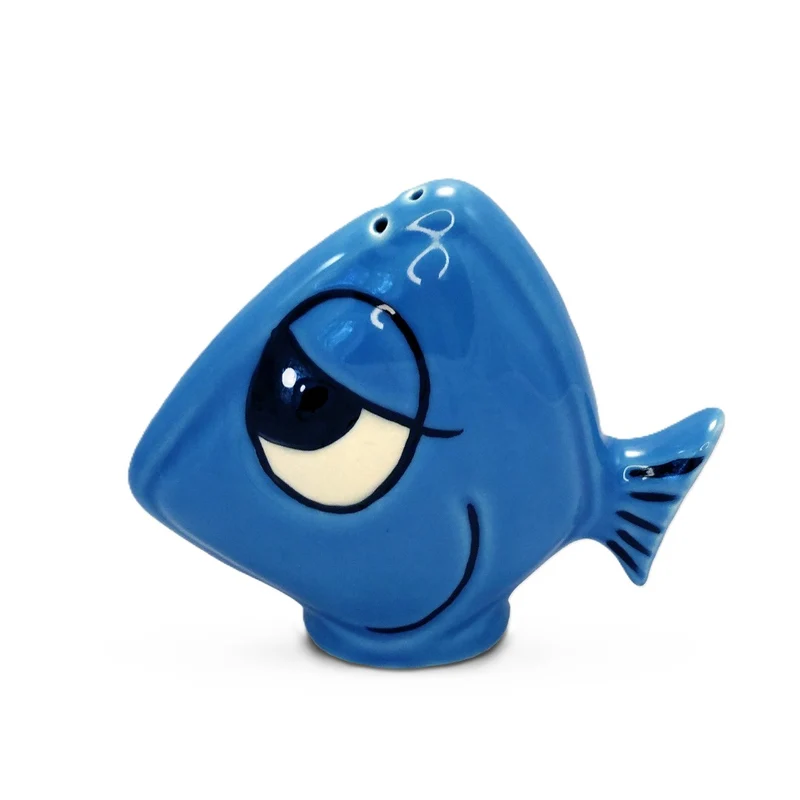 Scultura Pesce Blu