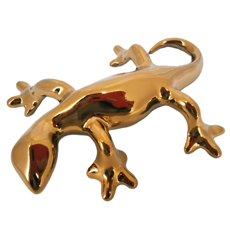 Scultura Geko Oro