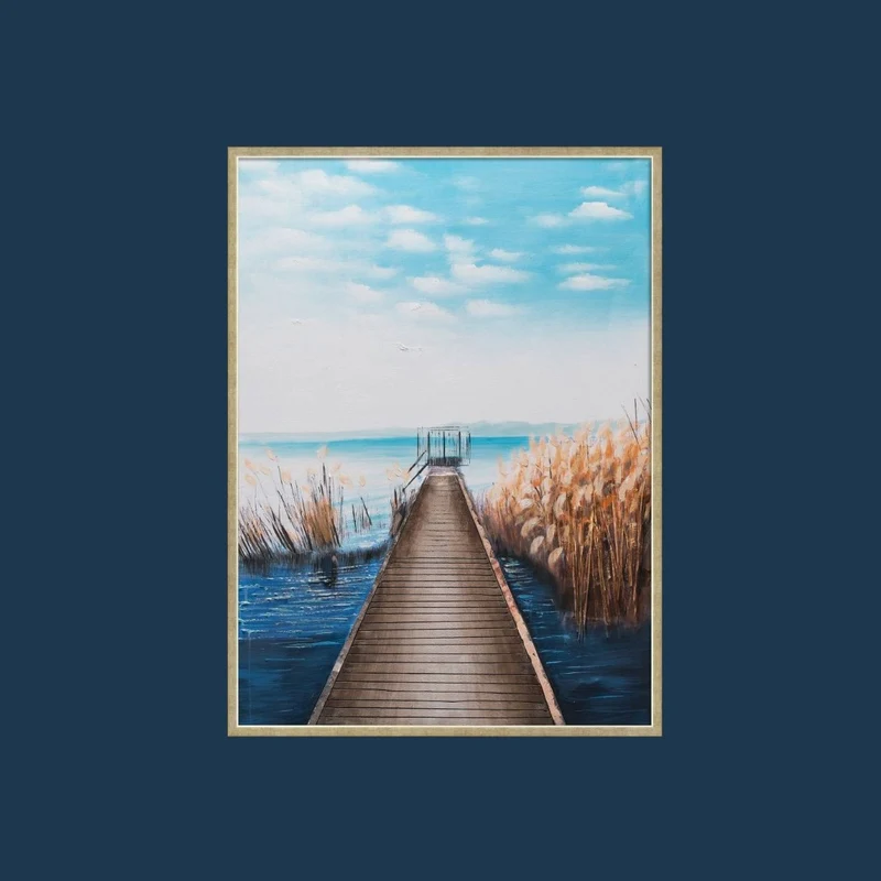 Quadro Pontile 120x90