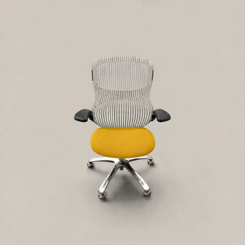 Knoll : Generation - Sedia da ufficio gialla - Ricondizionata