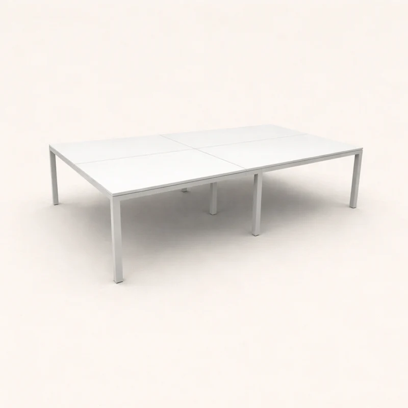 Dynamobel: Bench Desk a 4 vie 2800 x 1600 - Senza schermo - Ricondizionato