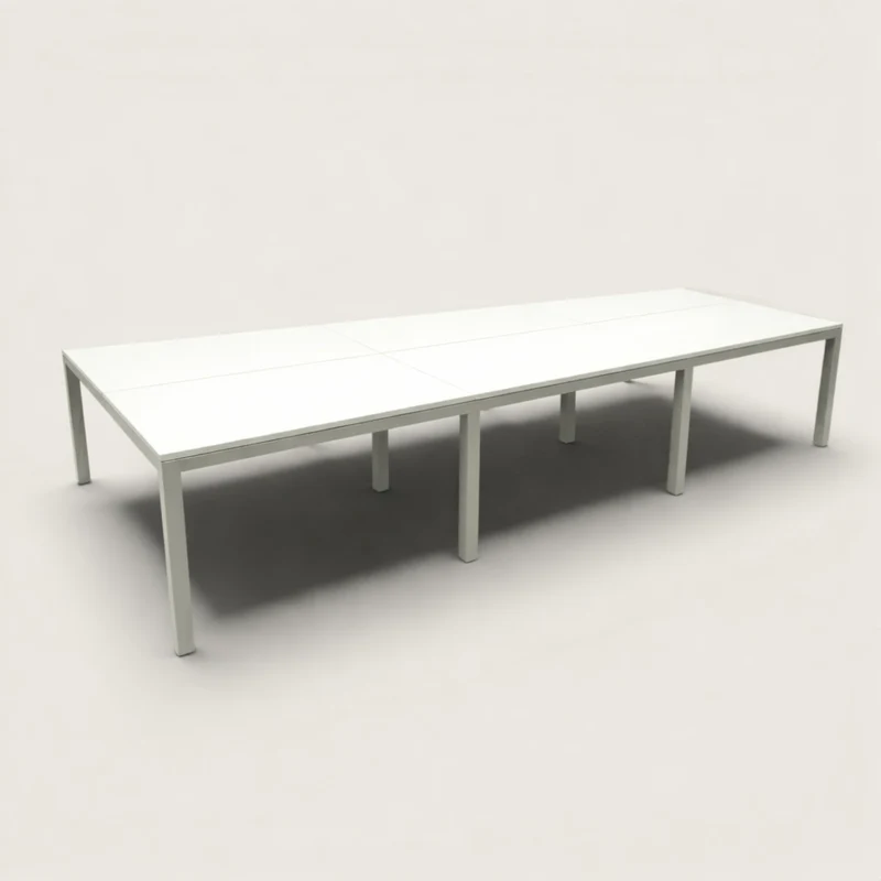 Dynamobel: Bench Desk 6 vie 4200 x 1600 - Senza schermo - Ricondizionato