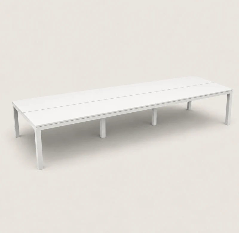 Dynamobel: Bench Desk 6 vie 3600 x 1600 - Senza schermo - Ricondizionato
