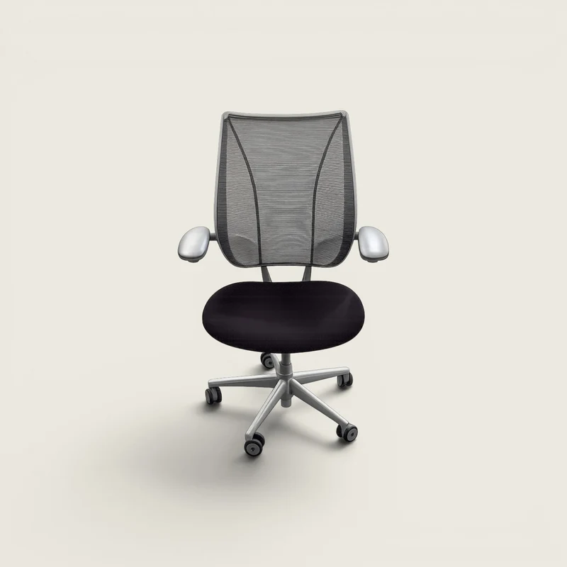 Humanscale : Liberty Sedia da ufficio in tessuto nero - Ricondizionata