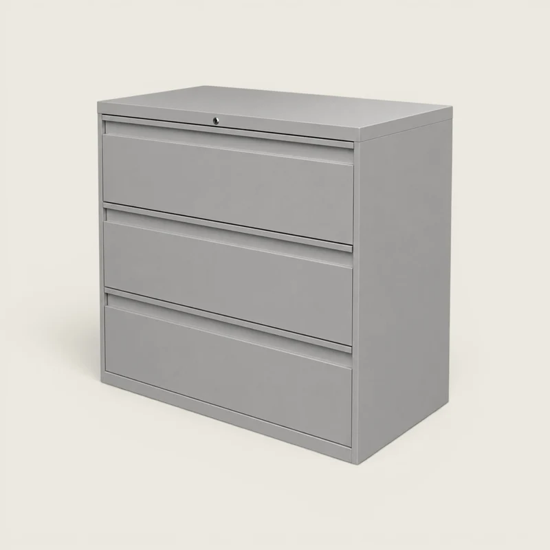 Triumph: robusto classificatore laterale in acciaio color grigio acciaio - ristrutturato
