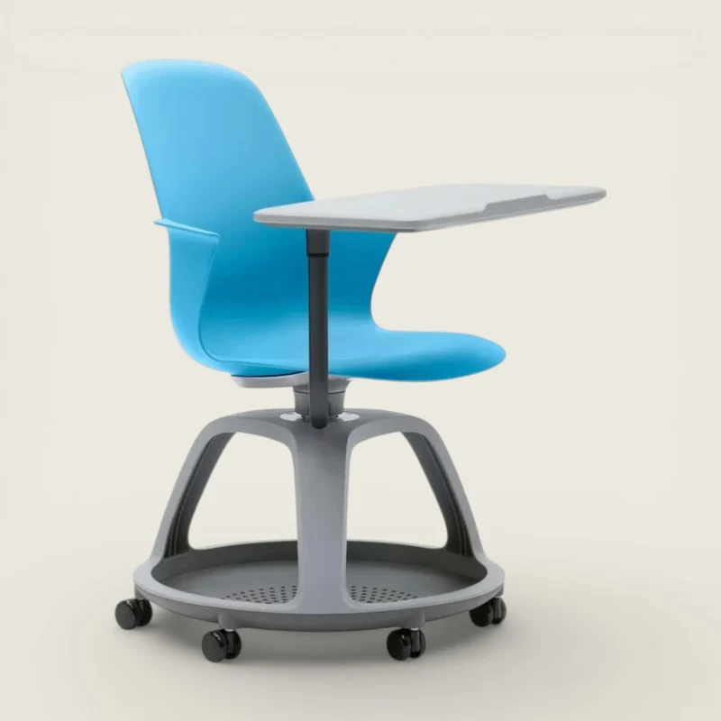 Steelcase : Node Sedia blu e grigia - Ristrutturata