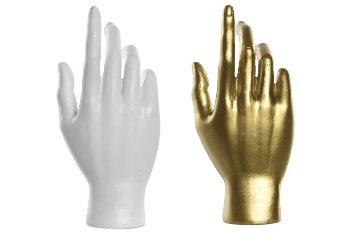 Statuette Mani Resina