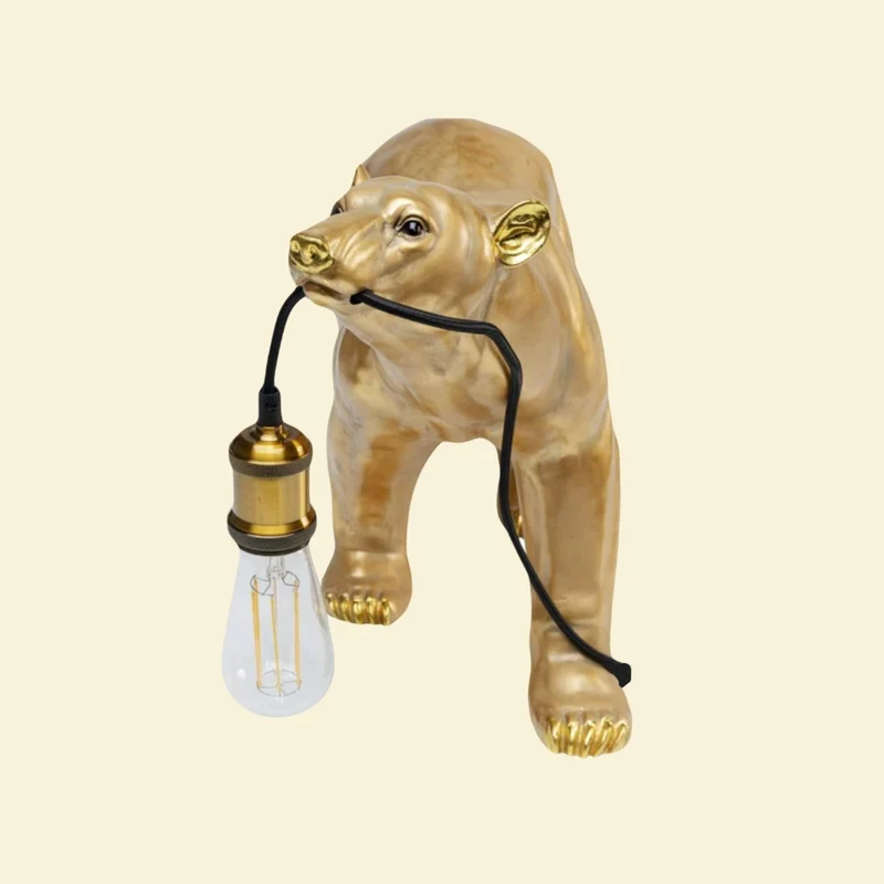 Lampada da Terra Orso Polare