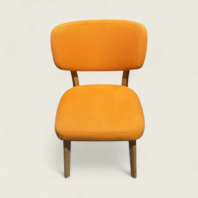 Boss Design : Sedia laterale arancione Luge - Ristrutturata