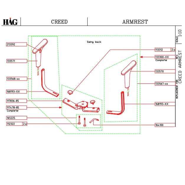 HAG H05 Spare Parts