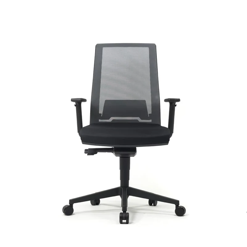 Haworth Sedia da ufficio Workliving Dreamliner in tessuto nero - Ricondizionata