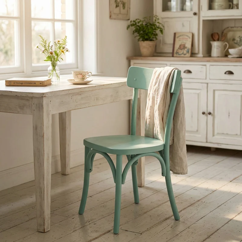 Sedia Polly in Legno Verniciato
