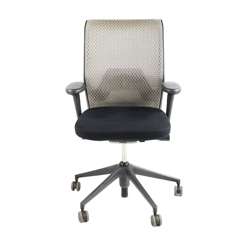 Vitra : Sedia da ufficio ID Mesh color crema - Ricondizionata